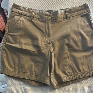 Tommy Hilfiger Tan Bermuda Shorts Relaxed Fit Cotton